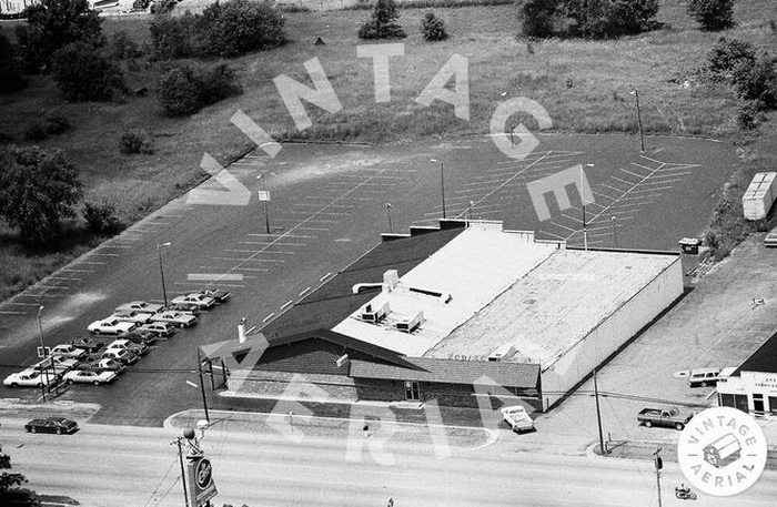 Recreation Bowling (Coldwater Recreation Bowling) - 1980 Aerial (newer photo)